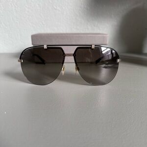Authentic Dior Aviator Sunglasses